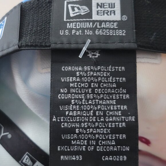 NFL Jacksonville Jaguars Football Crucial Catch Tie Dye Stretch Fit Cap - M/L - Picture 12 of 12